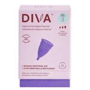 BNIB! Diva Cup Reusable Menstrual Cup - Model 2